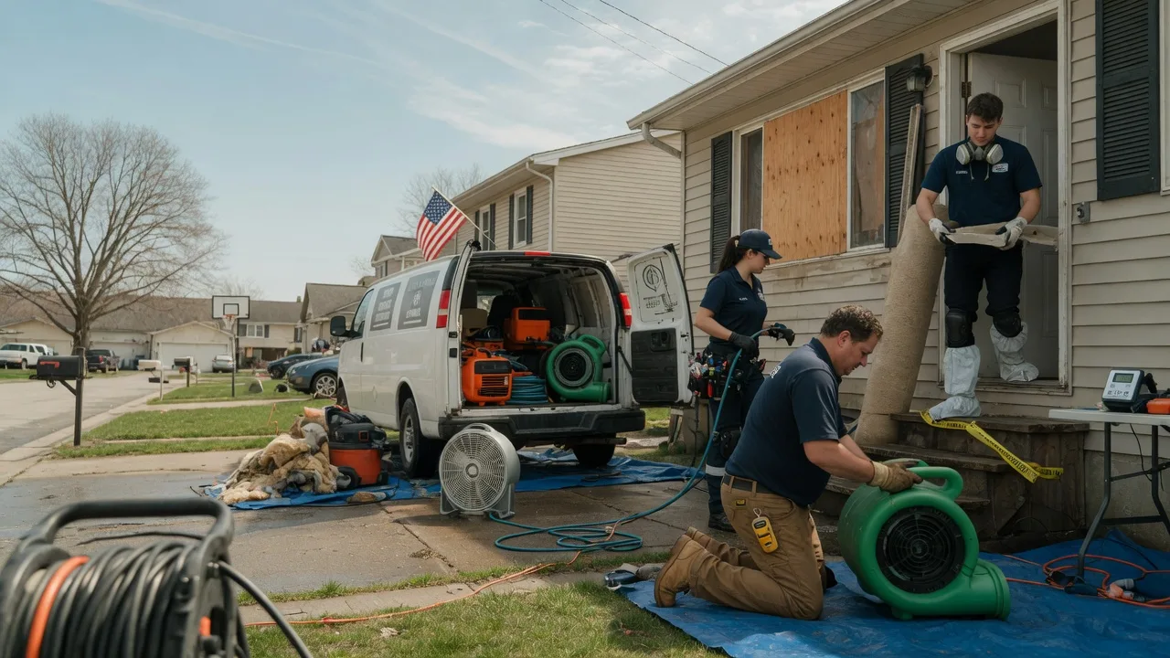 Water Damage Restoration in Dakota City, IA near me